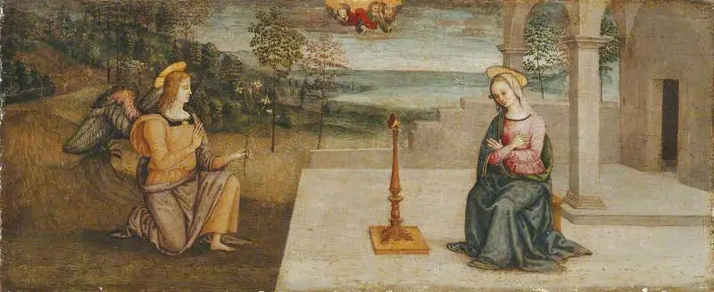 A Anunciação - Pietro Perugino