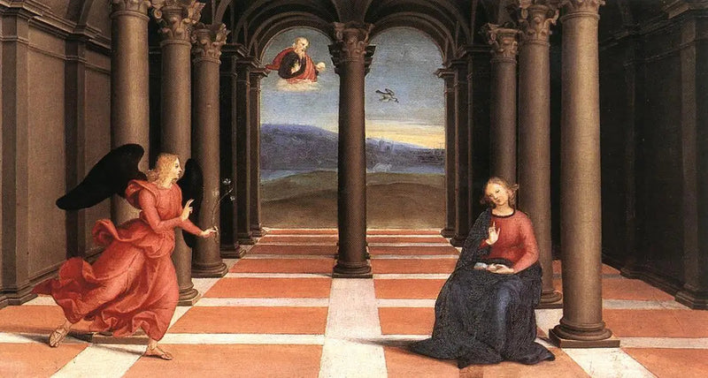 A Anunciação - Raphaël Sanzio