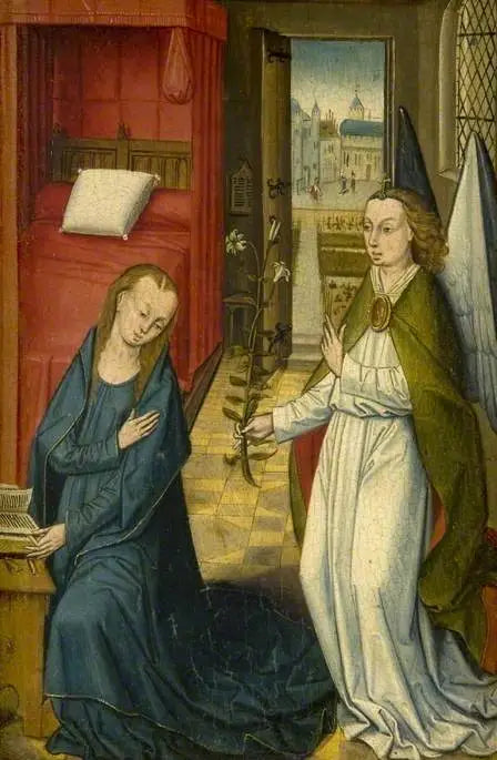 A Anunciação - Rogier van der Weyden