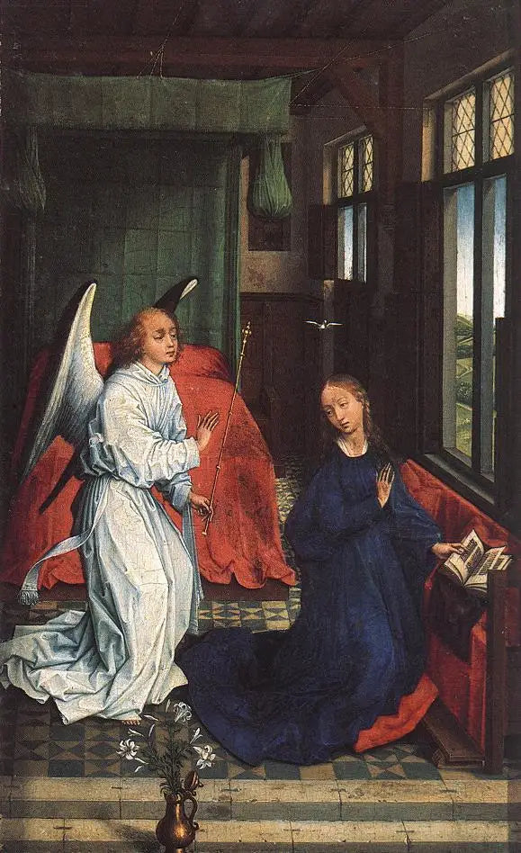 A Anunciação - Rogier van der Weyden