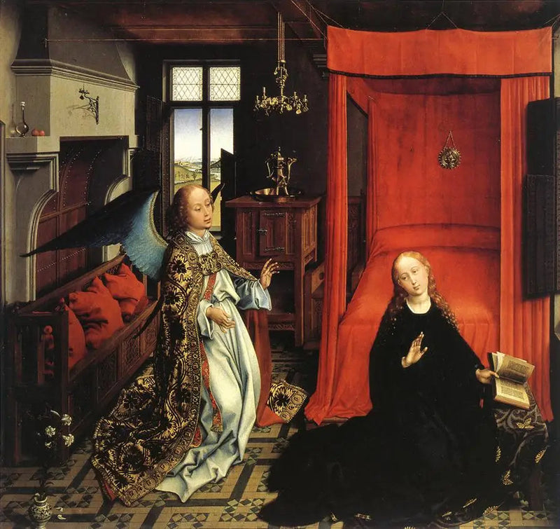 A Anunciação - Rogier van der Weyden