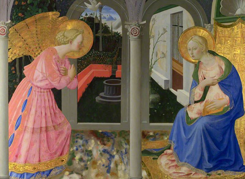 A Anunciação - Zanobi Strozzi