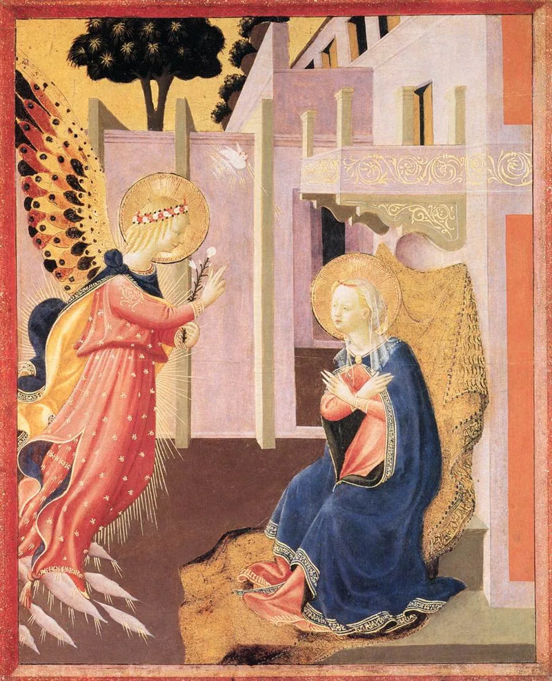 A Anunciação - Zanobi Strozzi