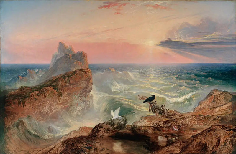 Aplacamento das águas - John Martin