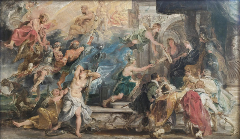 A Apoteose de Henrique IV (Munique) - Peter Paul Rubens