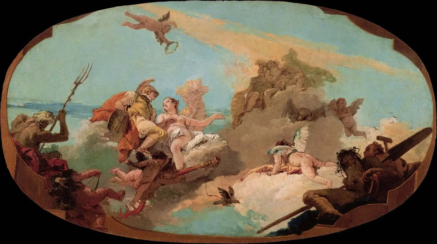 A Apoteose do almirante Vettor Pisani - Giovanni Battista Tiepolo