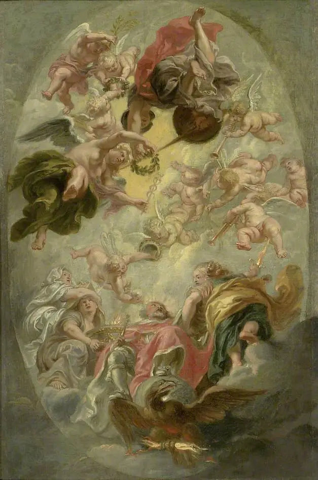 A Apoteose de Jacques I - Peter Paul Rubens