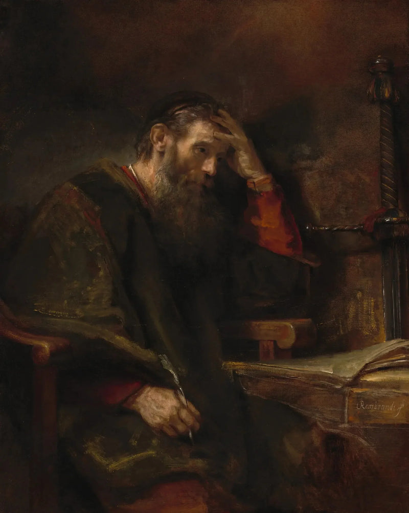 O Apóstolo Paulo - Rembrandt