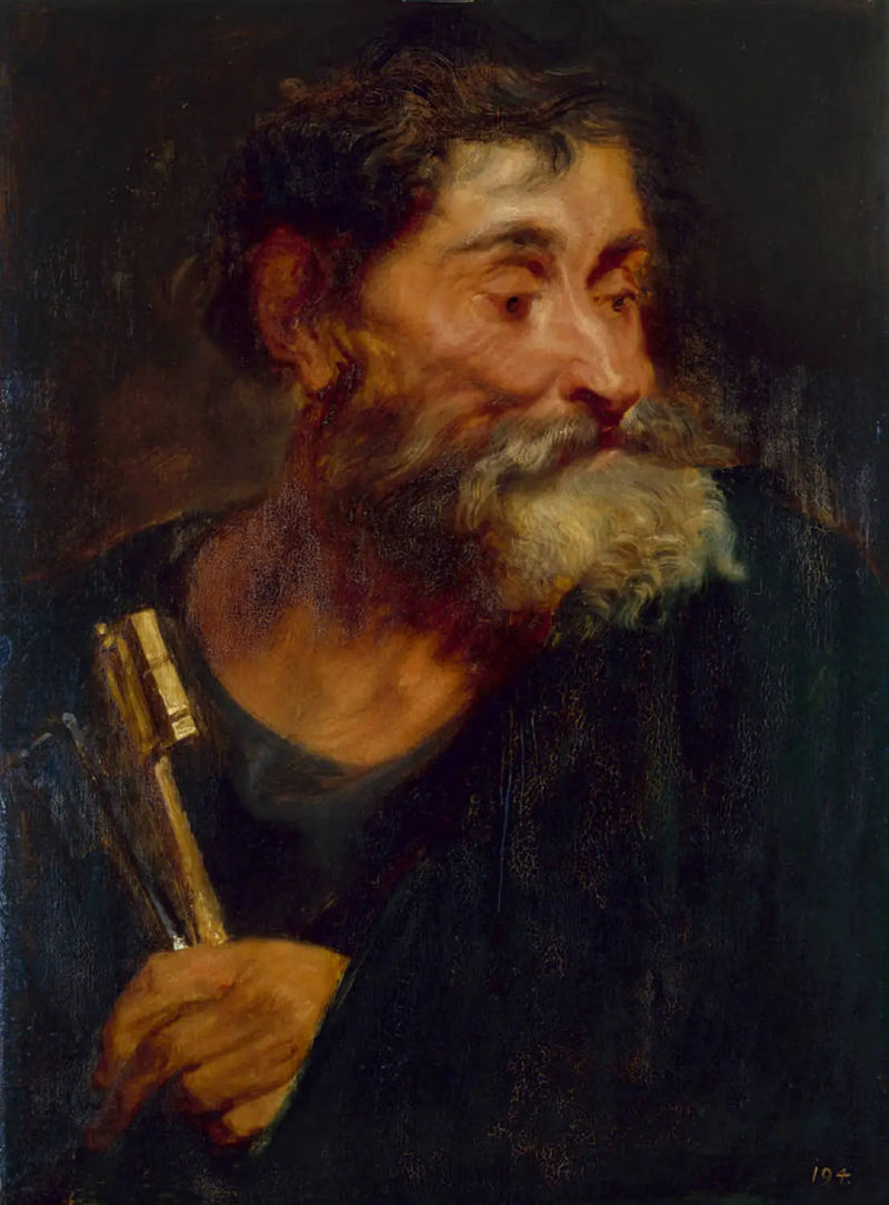 O apóstolo Pedro - Antoine van Dyck