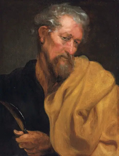 O apóstolo São Bartolomeu - Antoine van Dyck