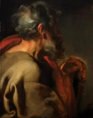 O apóstolo Simão - Antoine van Dyck