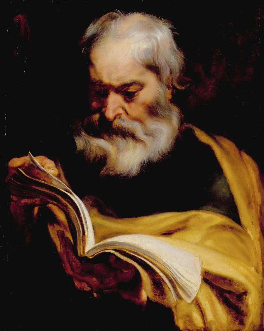 O apóstolo Tomé - Antoine van Dyck