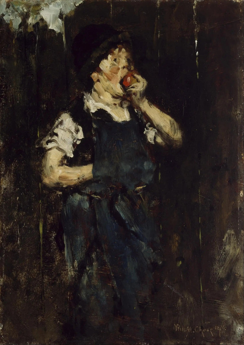 O Aprendiz (O Menino com a Maçã) - William Merritt Chase