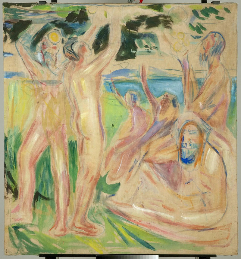 A Árvore da Vida: parte direita - Edvard Munch