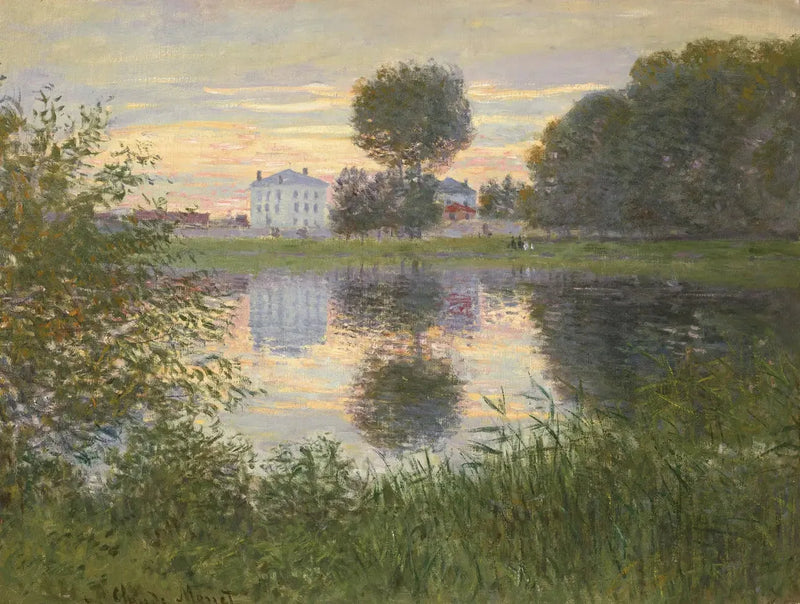 A árvore em forma de bola, Argenteuil - Claude Monet