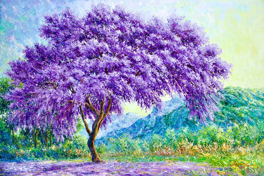 A Árvore Roxa | 90 x 60 cm