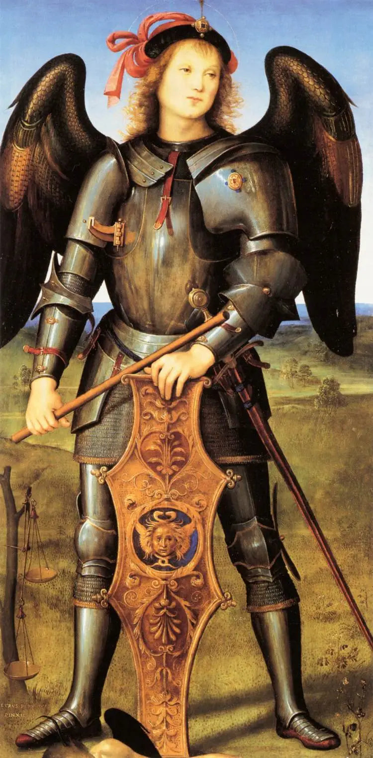O Arcanjo Miguel - Pietro Perugino