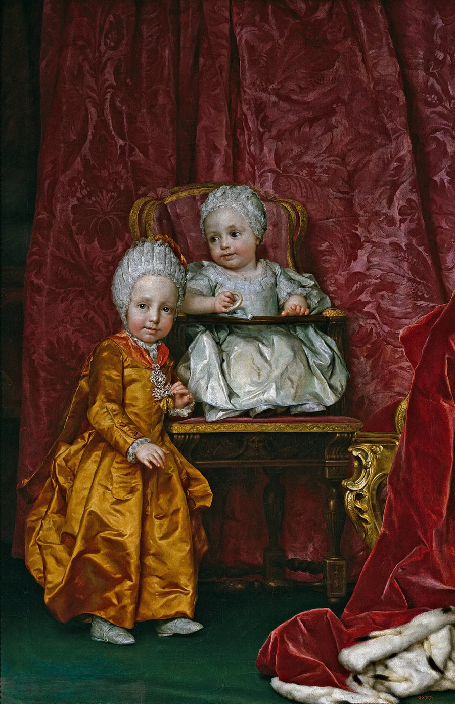 Arquiduque Fernando e Arquiduquesa Maria Ana da Áustria - Anton Raphael Mengs
