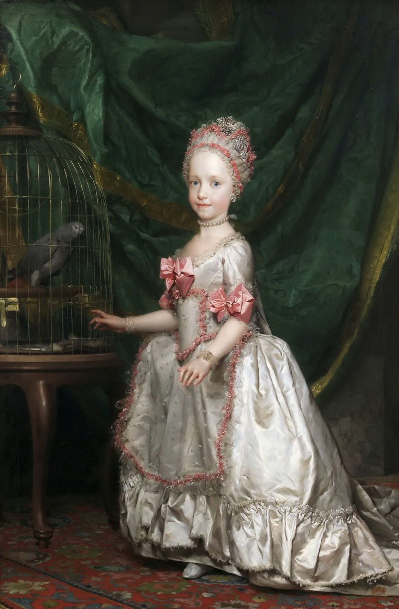 Archiduquesa Maria Teresa da Áustria - Anton Raphael Mengs