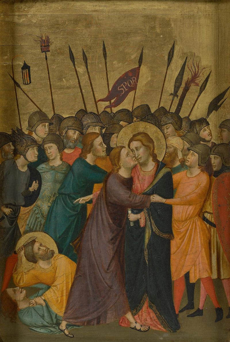 A prisão de Jesus - Mestre de San Martino alla Palma