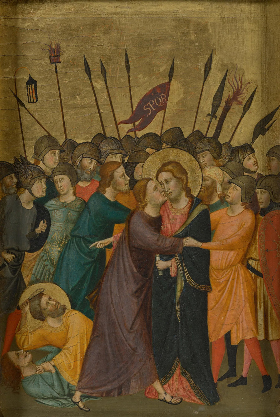 A prisão de Jesus - Mestre de San Martino alla Palma
