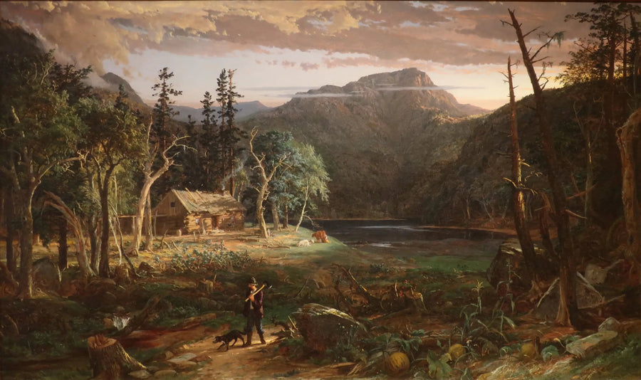 O interior da América - Jasper Francis Cropsey