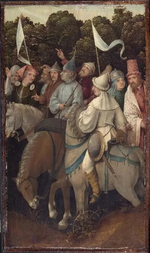 A Chegada dos Magos - Hieronymus Bosch