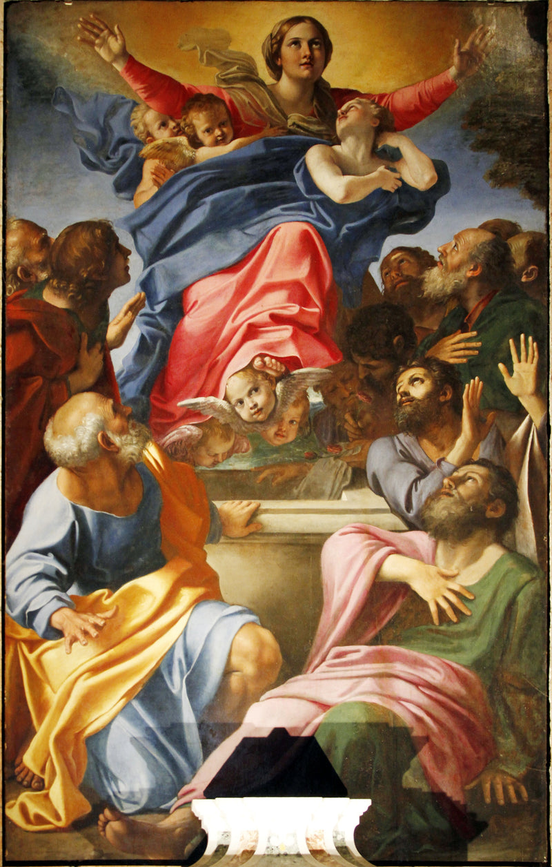 A Ascensão da Virgem - Annibale Carracci