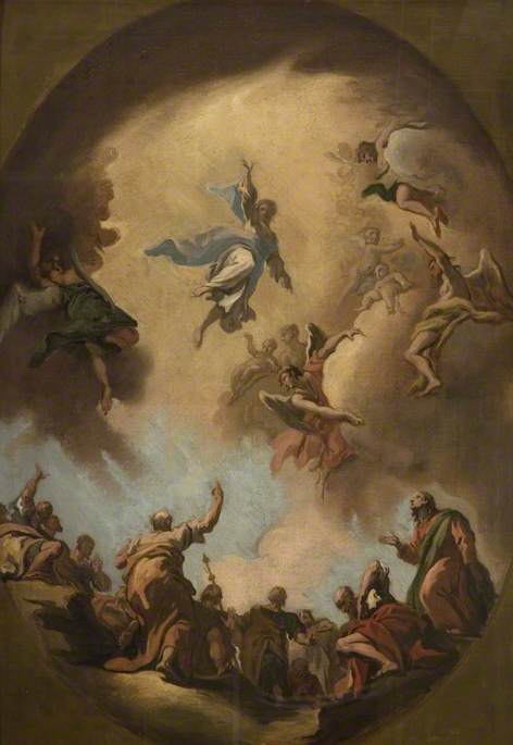 A Ascensão de Cristo - Sebastiano Ricci