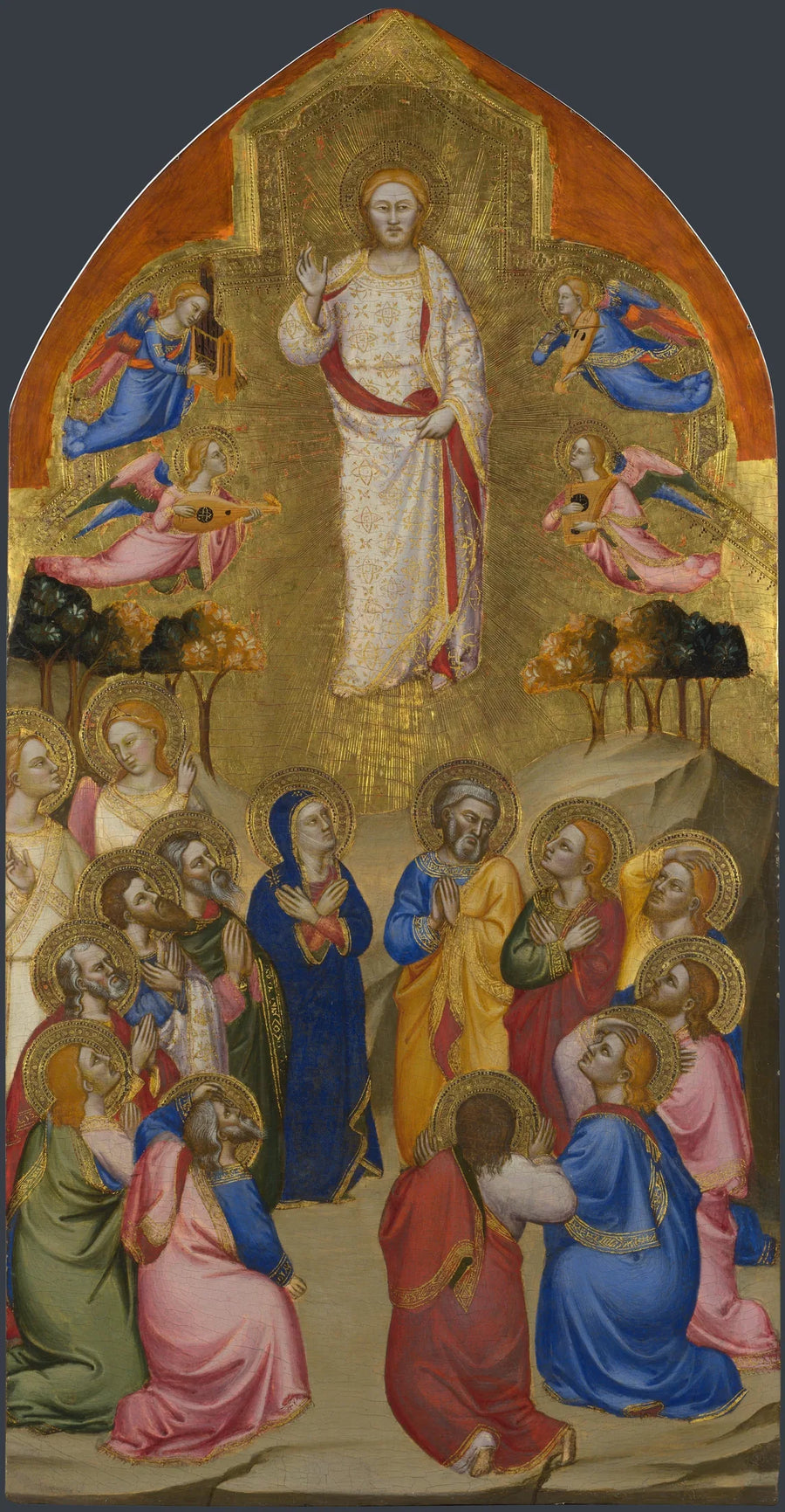 A Ascensão - Jacopo di Cione