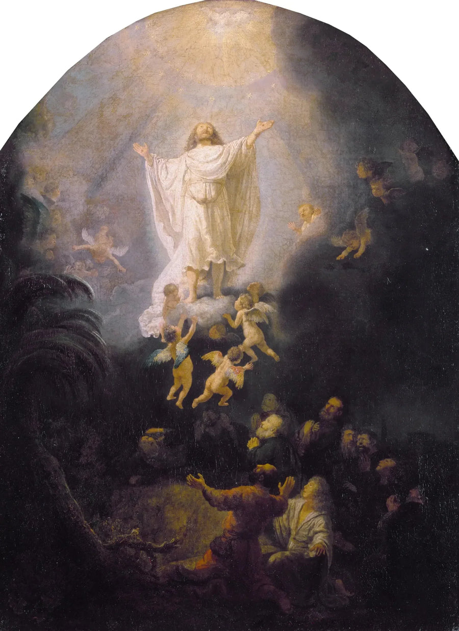 L’ascension - Rembrandt image 1 reproduction de peinture à l’huile