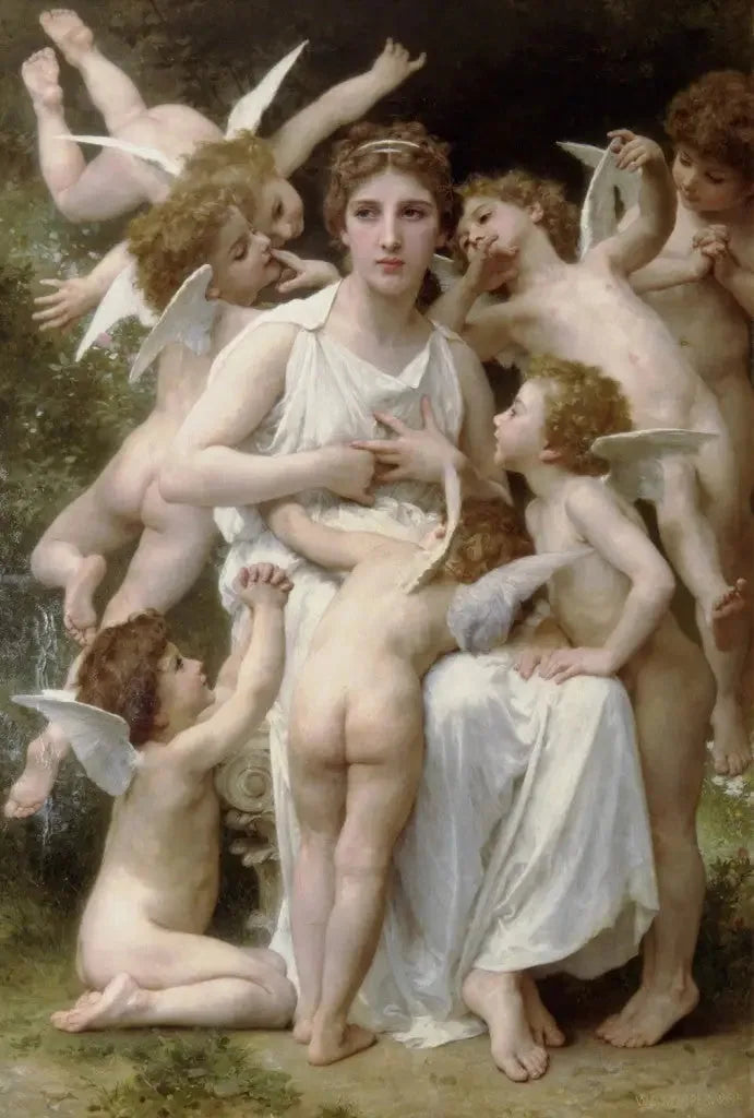 O Ataque - Bouguereau
