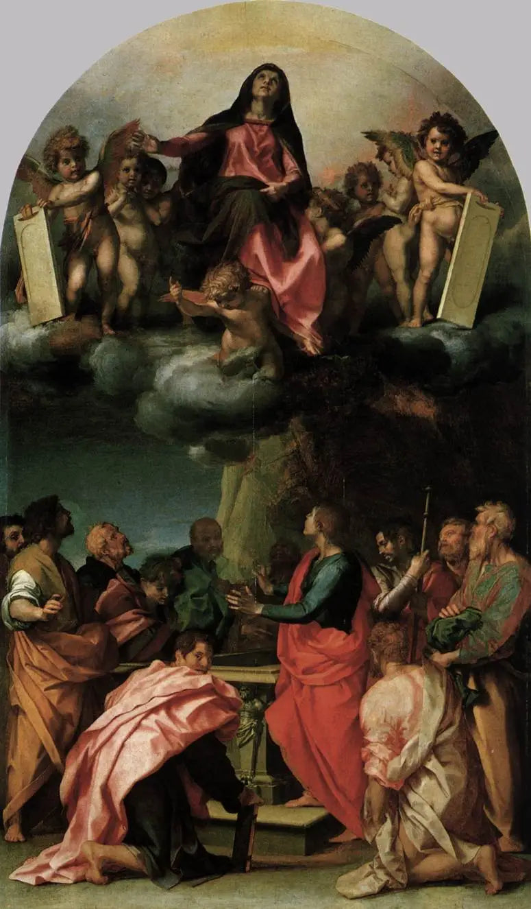A Assunção da Virgem - Andrea del Sarto