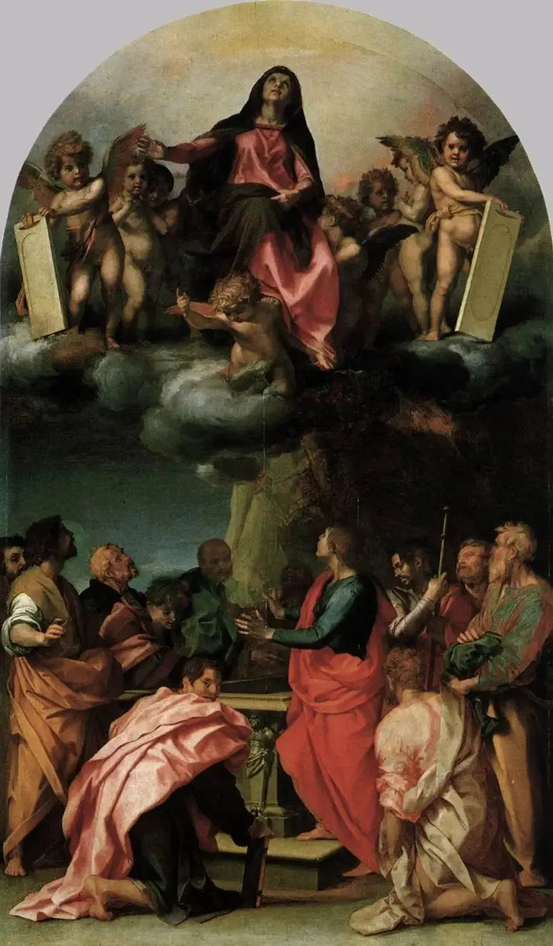 A Assunção da Virgem - Andrea del Sarto