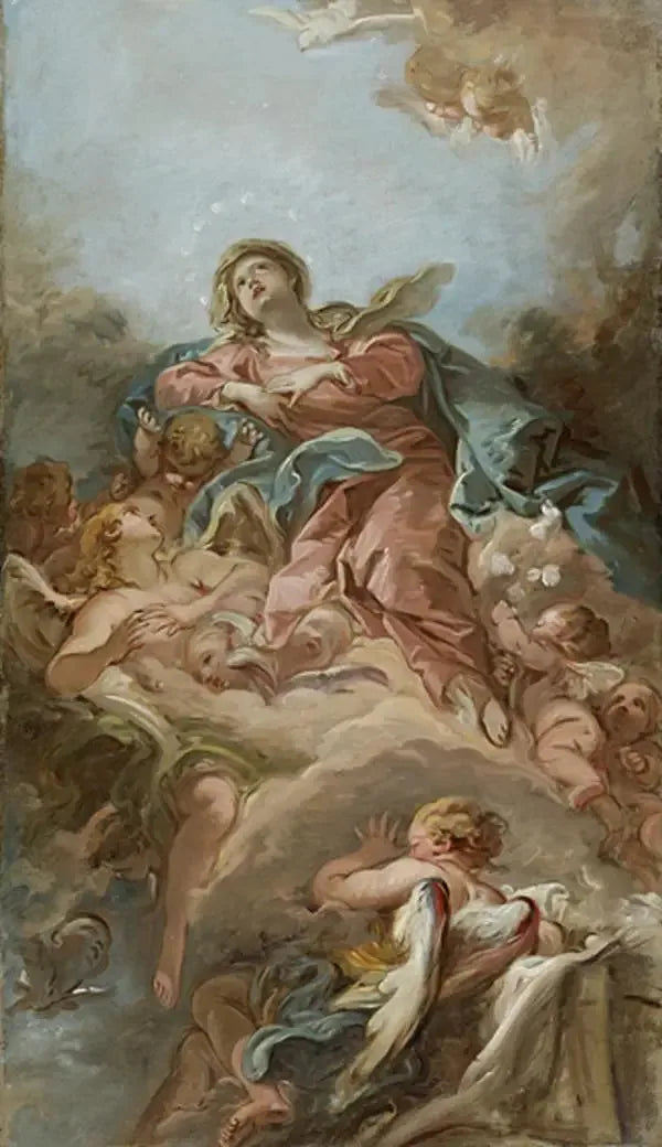 A Assunção da Virgem - François Boucher