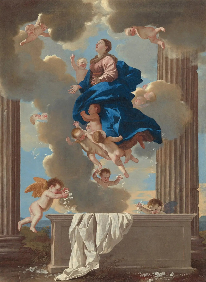 A Assunção da Virgem - Nicolas Poussin