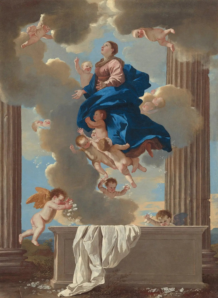 A Assunção da Virgem - Nicolas Poussin