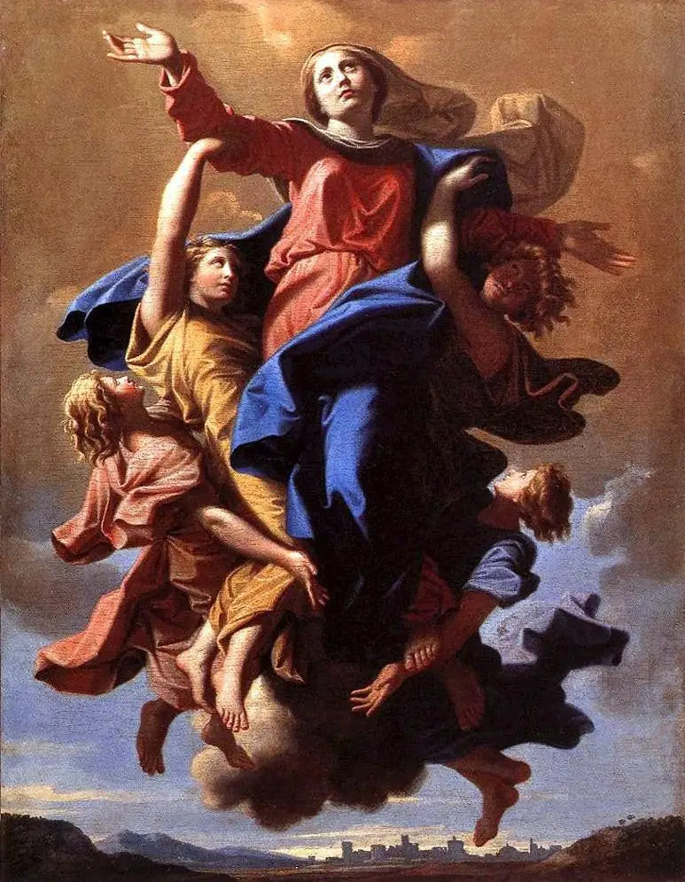 A Assunção da Virgem - Nicolas Poussin