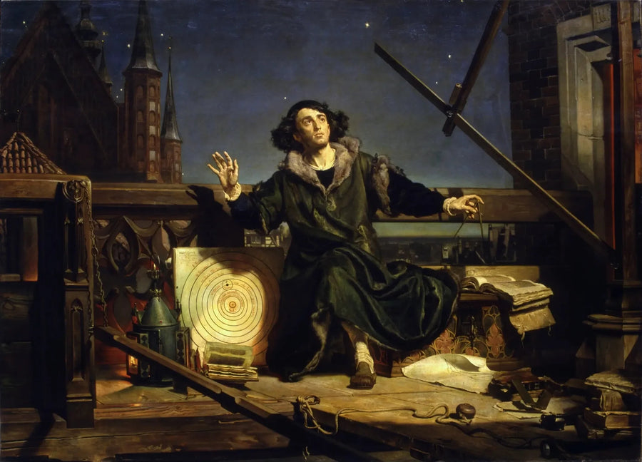 O Astrônomo Copérnico ou Conversas com Deus - Jan Matejko
