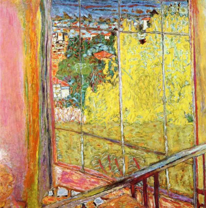 O Ateliê com Mimosas - Pierre Bonnard