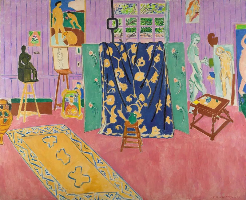 O Ateliê Rosa - Henri Matisse