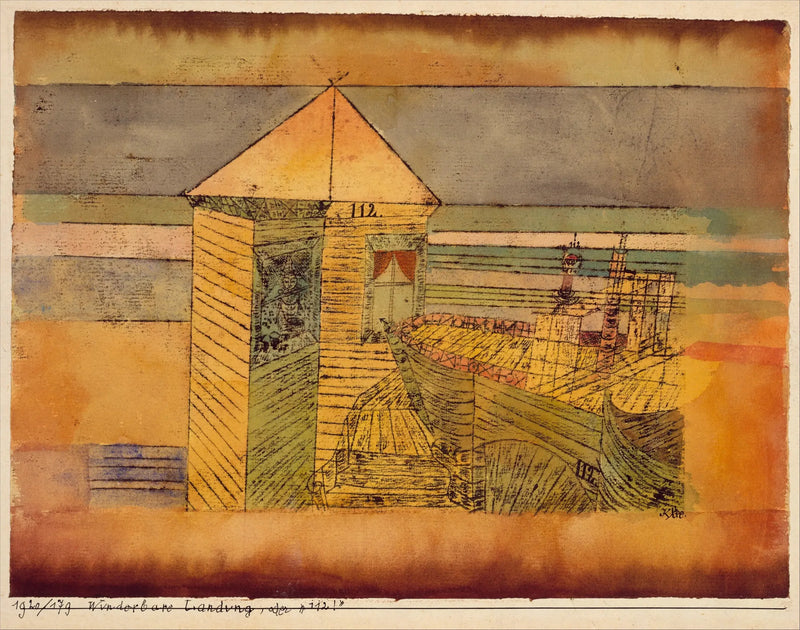 O pouso milagroso, ou o « 112 ! » - Paul Klee