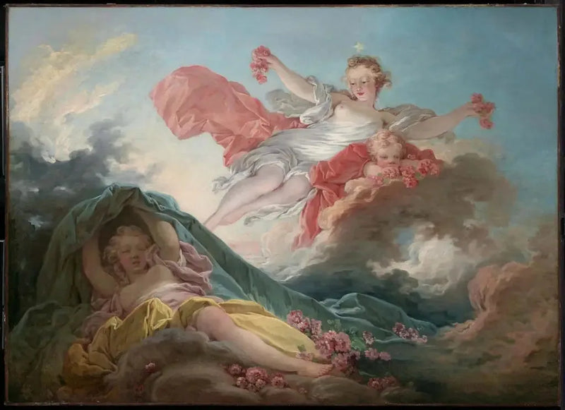 A Aurora - Jean-Honoré Fragonard