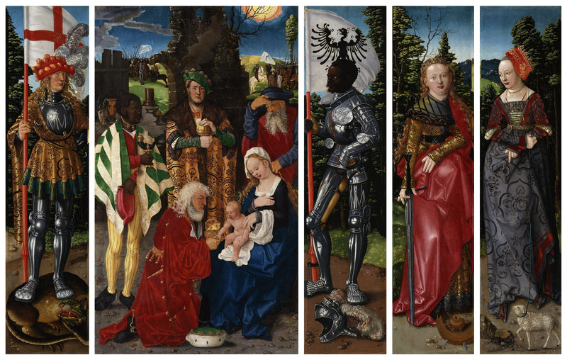 O altar dos três reis - Hans Baldung Grien