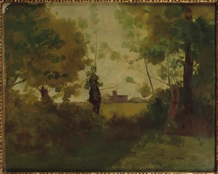 O Outono em Médoc - Odilon Redon