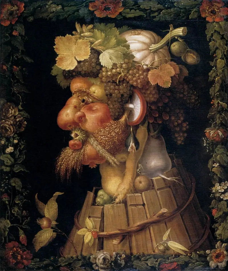 O Outono - Giuseppe Arcimboldo