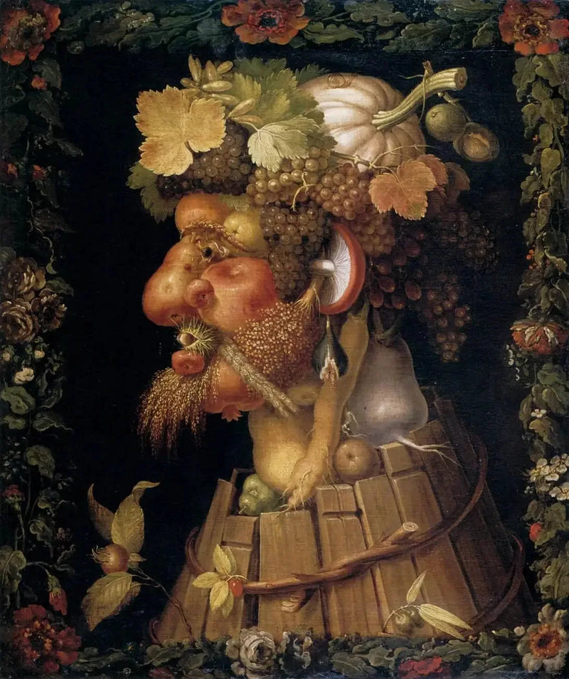 O Outono - Giuseppe Arcimboldo