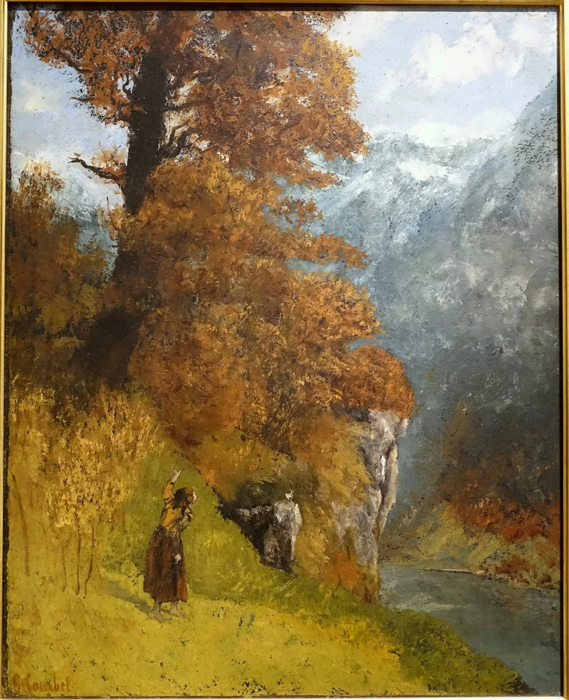 O Outono - Gustave Courbet