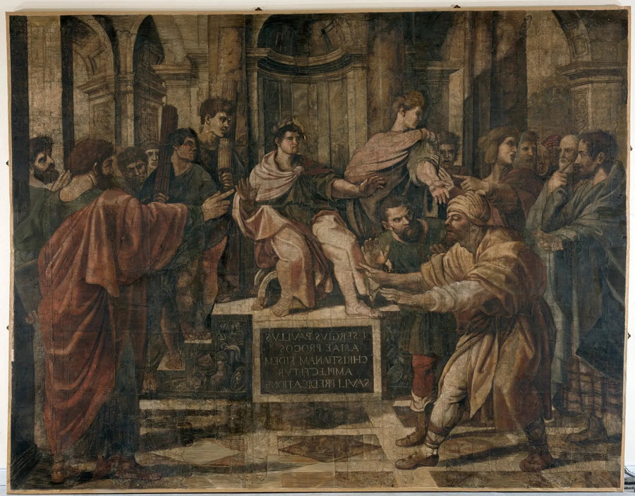 O cegamento de Elymas - Rafael Sanzio