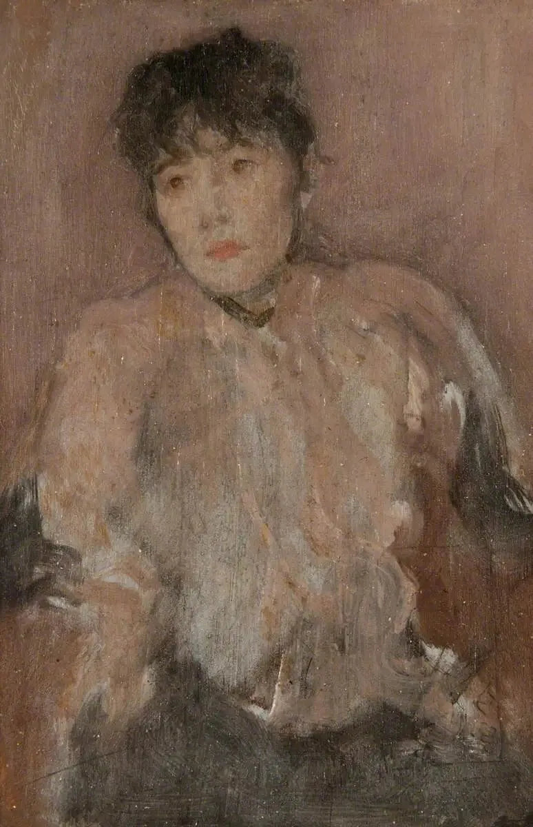 A echarpe rosa - James Abbott McNeill Whistler